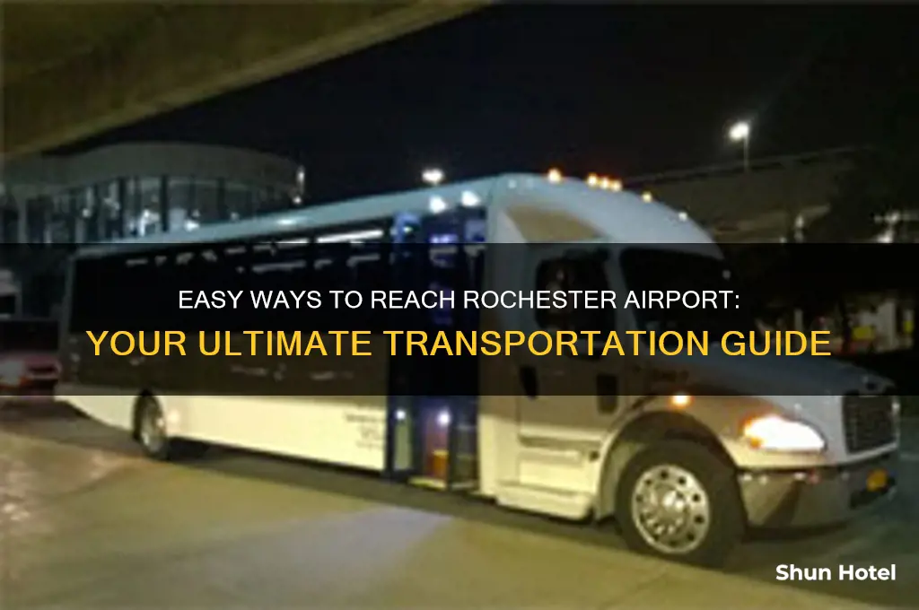 how to get a ride to rochester airport