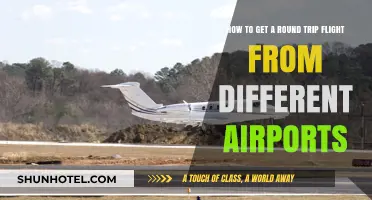 Smart Round-Trip Flight Booking: Different Airports, One Journey