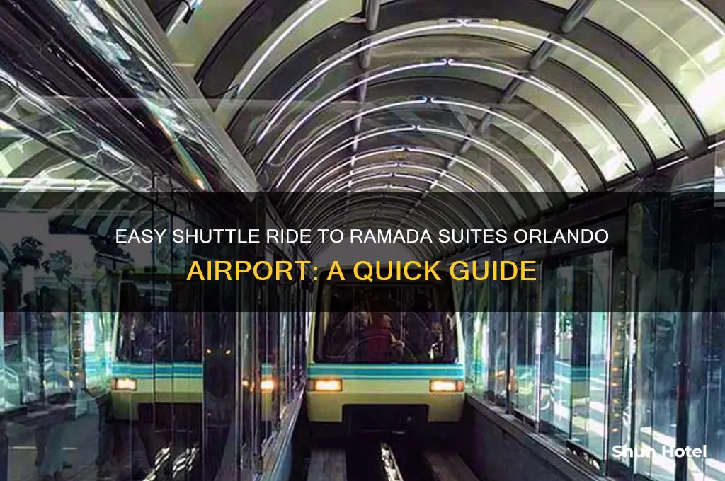 how to get a shuttle ride ramada suites orlando airport