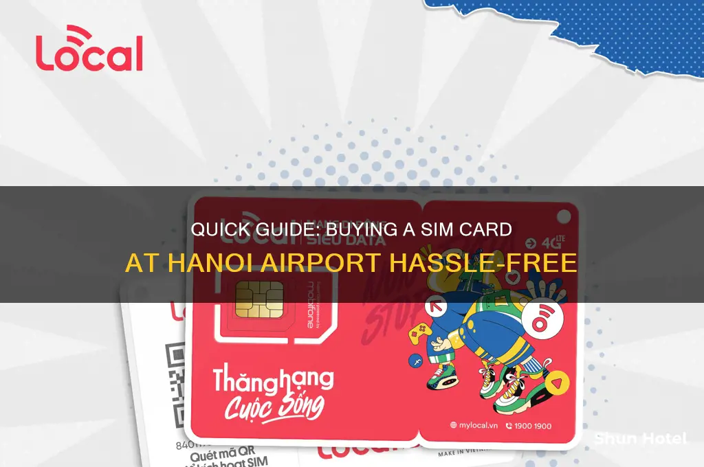 how to get a sim card in hanoi airport