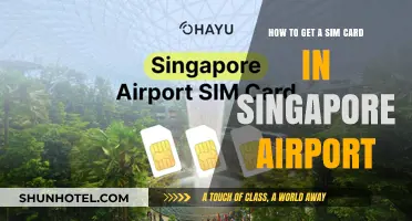 Quick Guide: Buying a Singapore SIM Card at the Airport