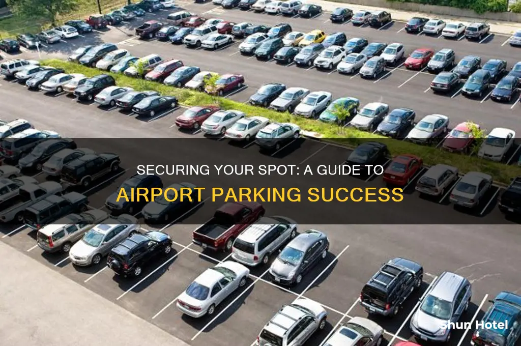 how to get a spot at an airport