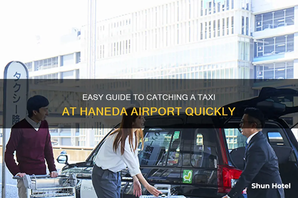 how to get a taxi at haneda airport