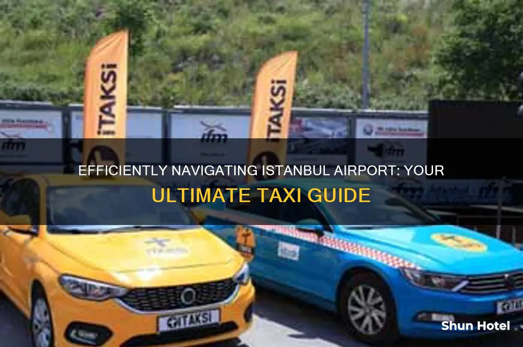 how to get a taxi at istanbul airport