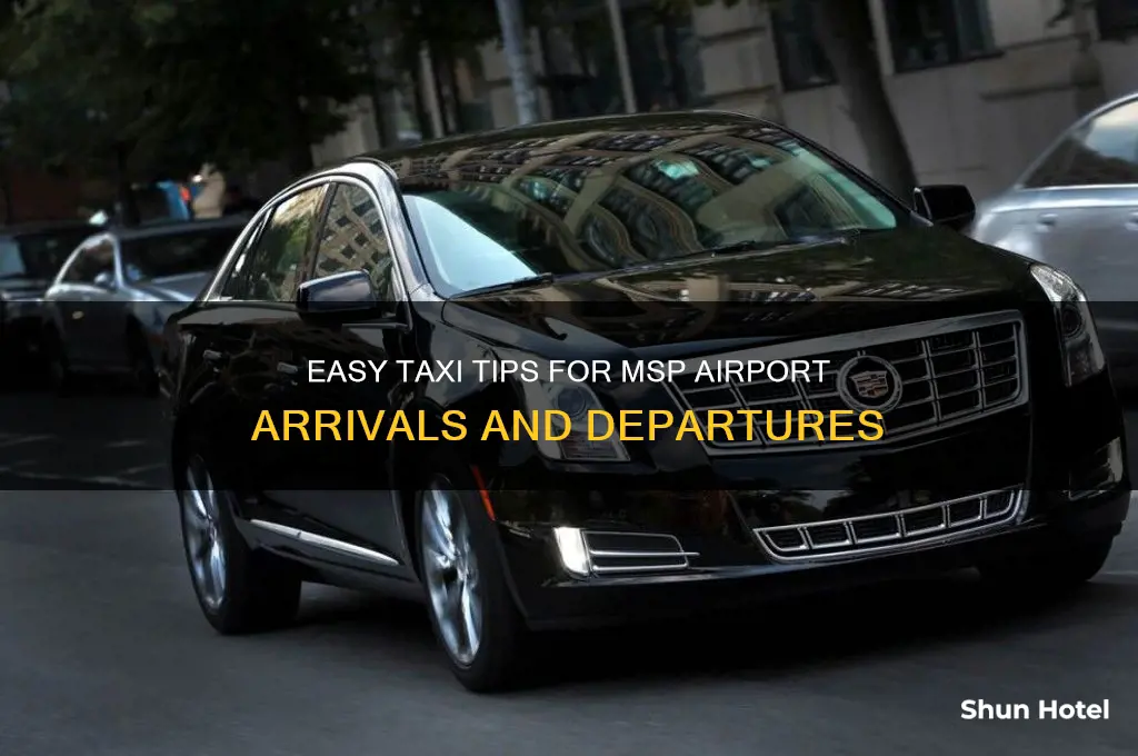 how to get a taxi at mpls airport