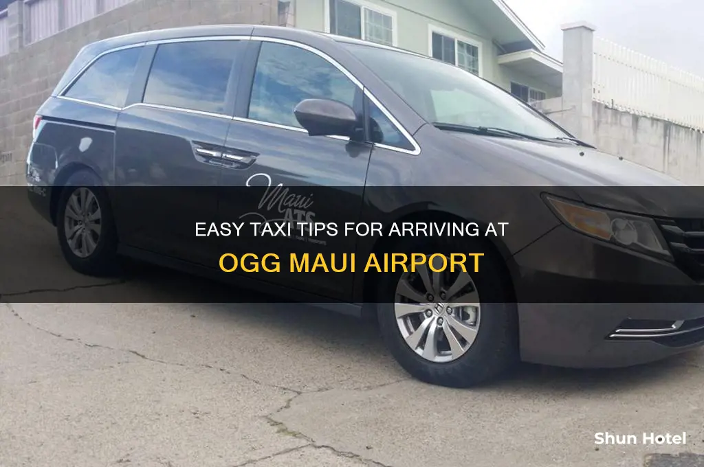 how to get a taxi at ogg maui airport