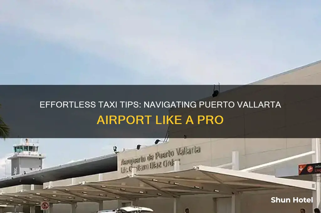 how to get a taxi at puerto vallarta airport