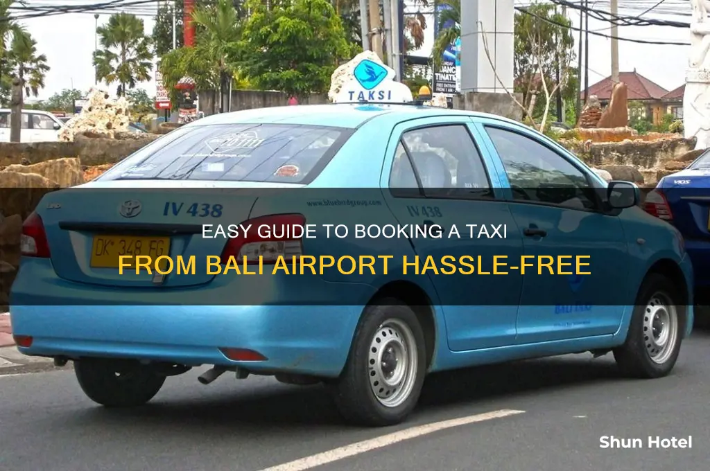 how to get a taxi from bali airport
