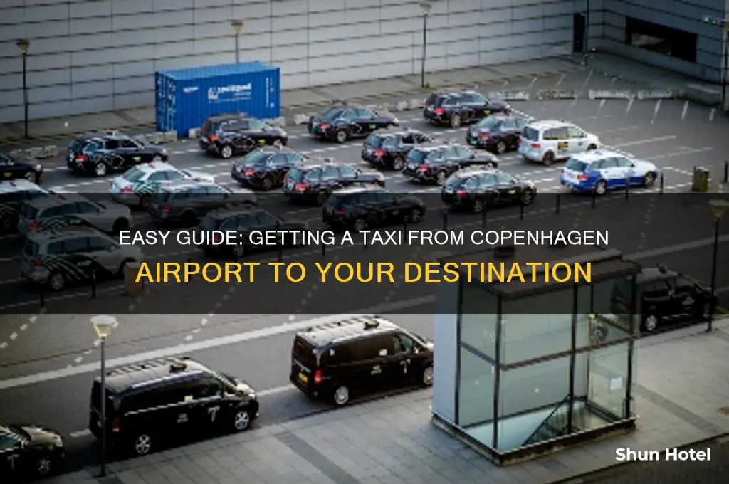 how to get a taxi from copenhagen airport