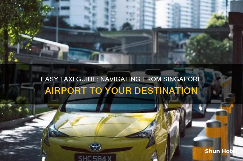 how to get a taxi from singapore airport