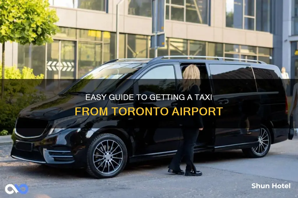 how to get a taxi from toronto airport