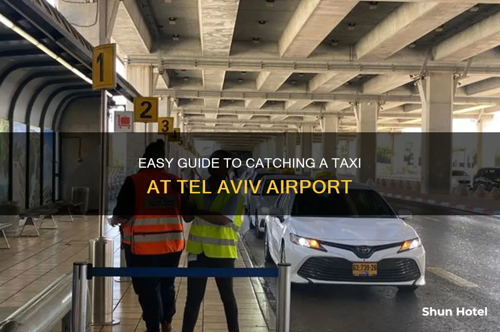 how to get a taxi in tel aviv airport