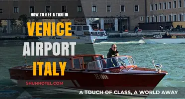 Easy Guide to Catching a Taxi at Venice Airport, Italy