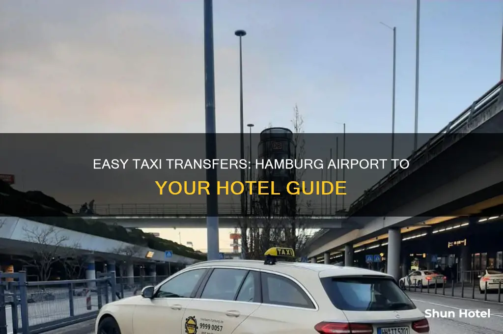 how to get a taxi to hotel at hamburg airport