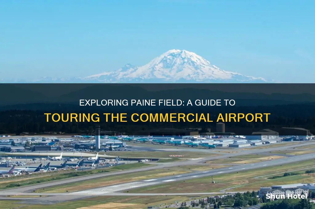 how to get a tour of paine field commercial airport