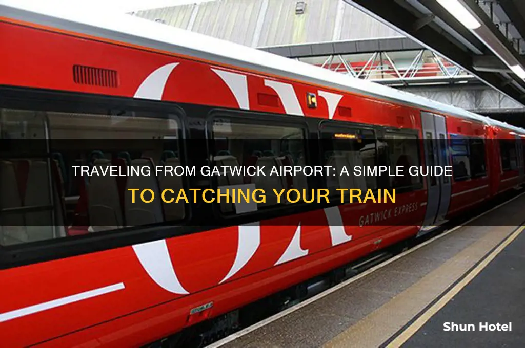 how to get a train from gatwick airport