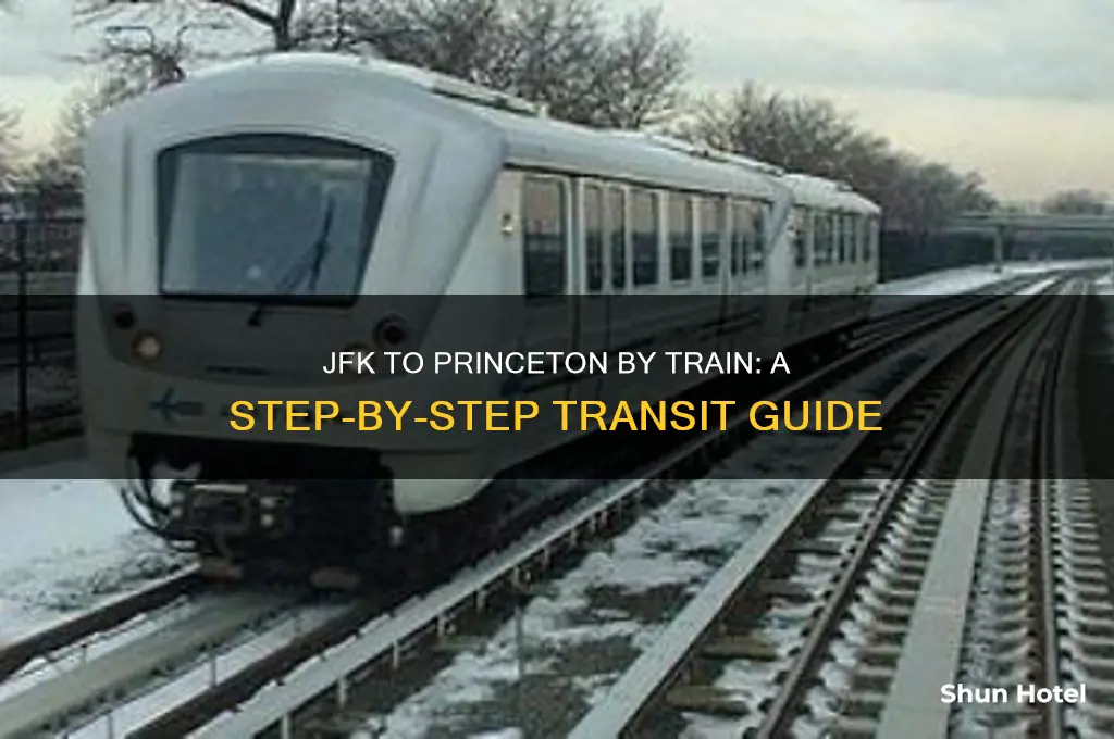 how to get a train from jfk airport to princeton