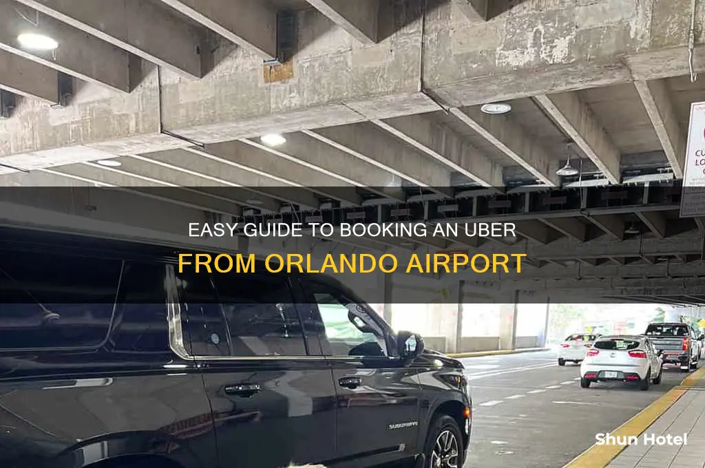 how to get a uber from orlando airport
