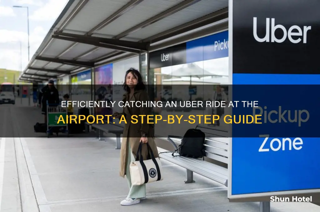 how to get a uber ride at airport