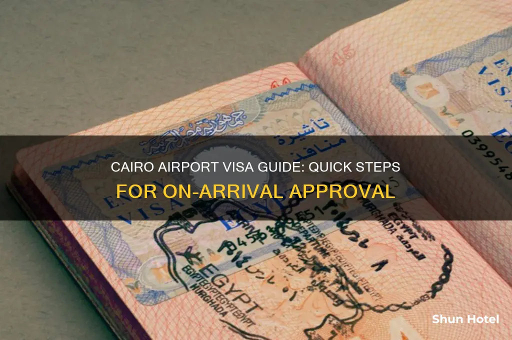how to get a visa in cairo airport