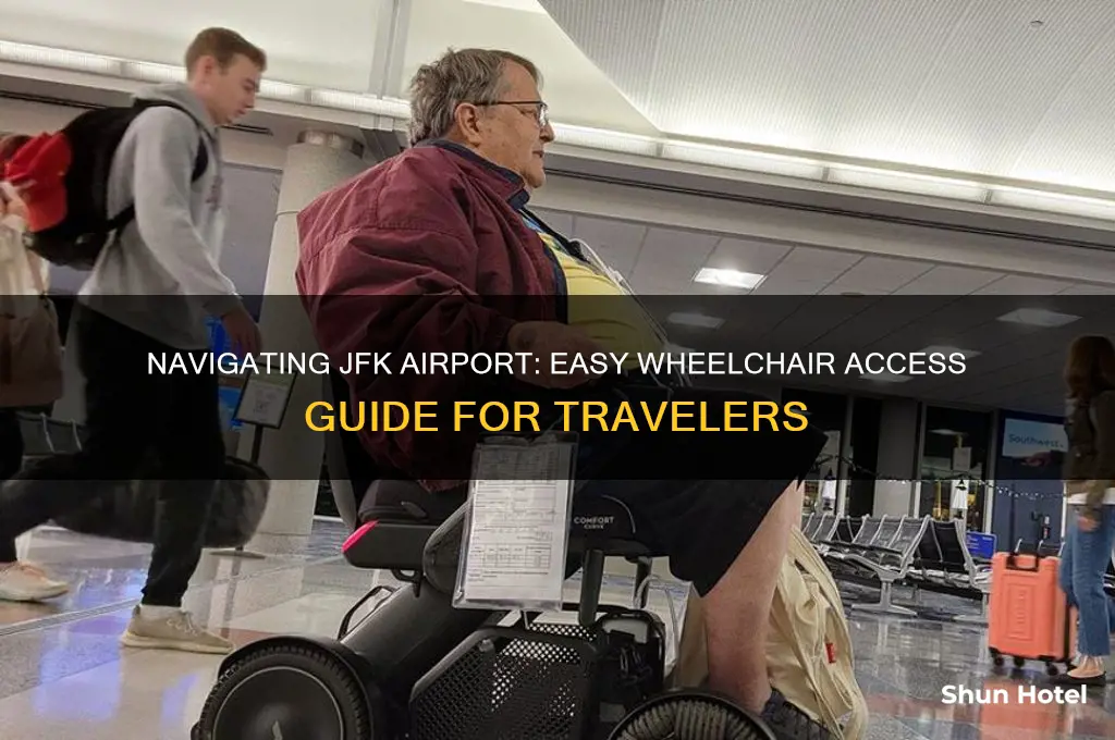 how to get a wheelchair at jfk airport