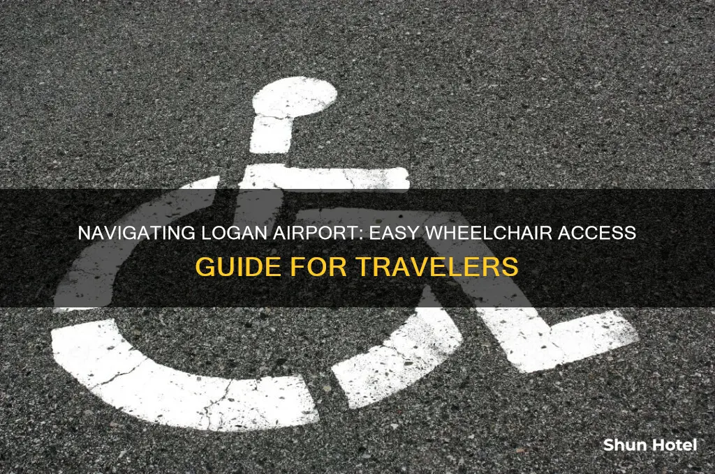 how to get a wheelchair at logan airport