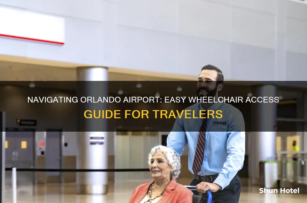 how to get a wheelchair at orlando airport