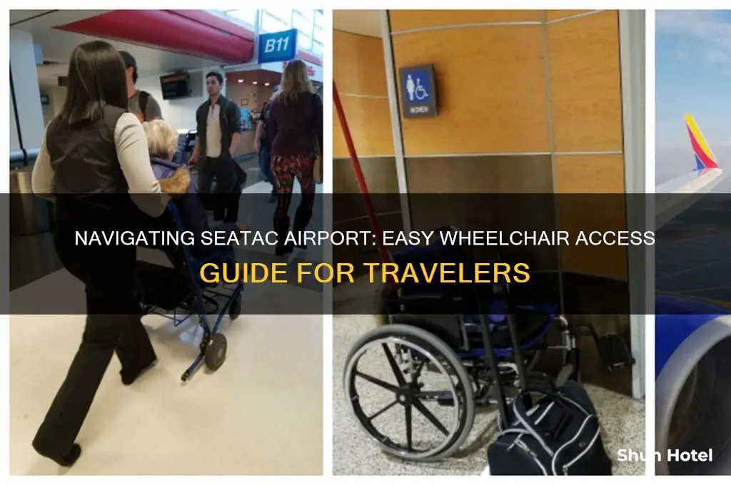how to get a wheelchair at seatac airport