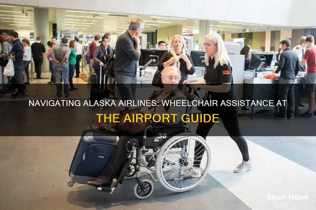 how to get a wheelchair at the airport alaska airlines