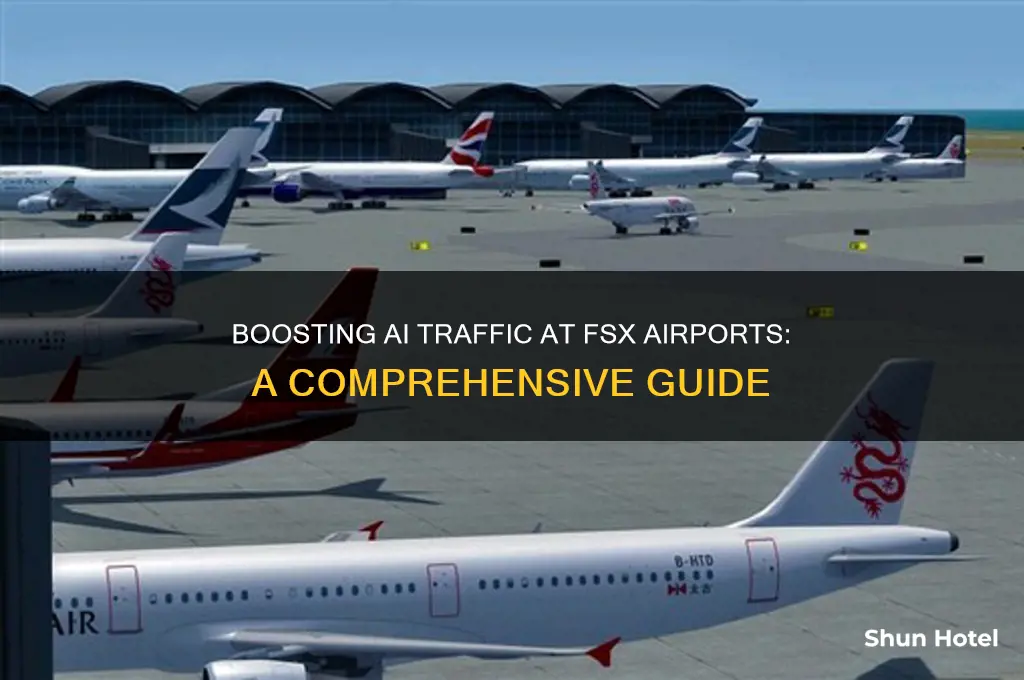 how to get ai traffic at fsx airport