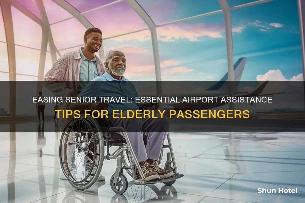 how to get airport assistance for senior citizens