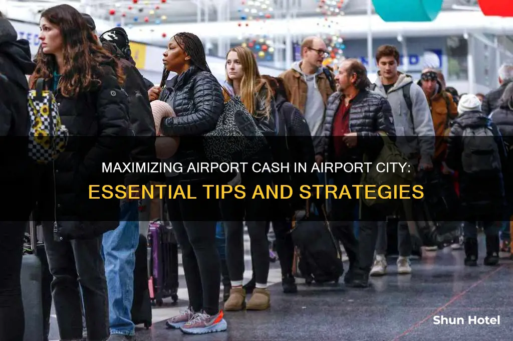 how to get airport cash in airport city