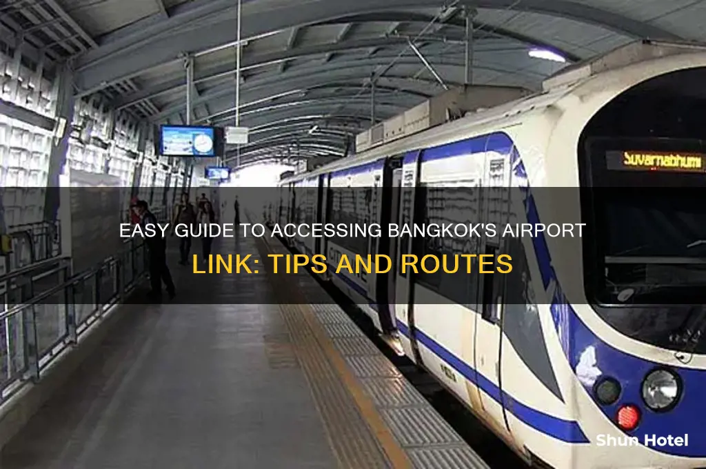 how to get airport link bkk