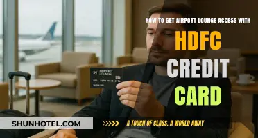 Unlock Airport Lounge Access with Your HDFC Credit Card