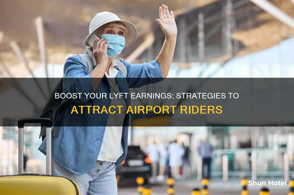 how to get airport lyft riders