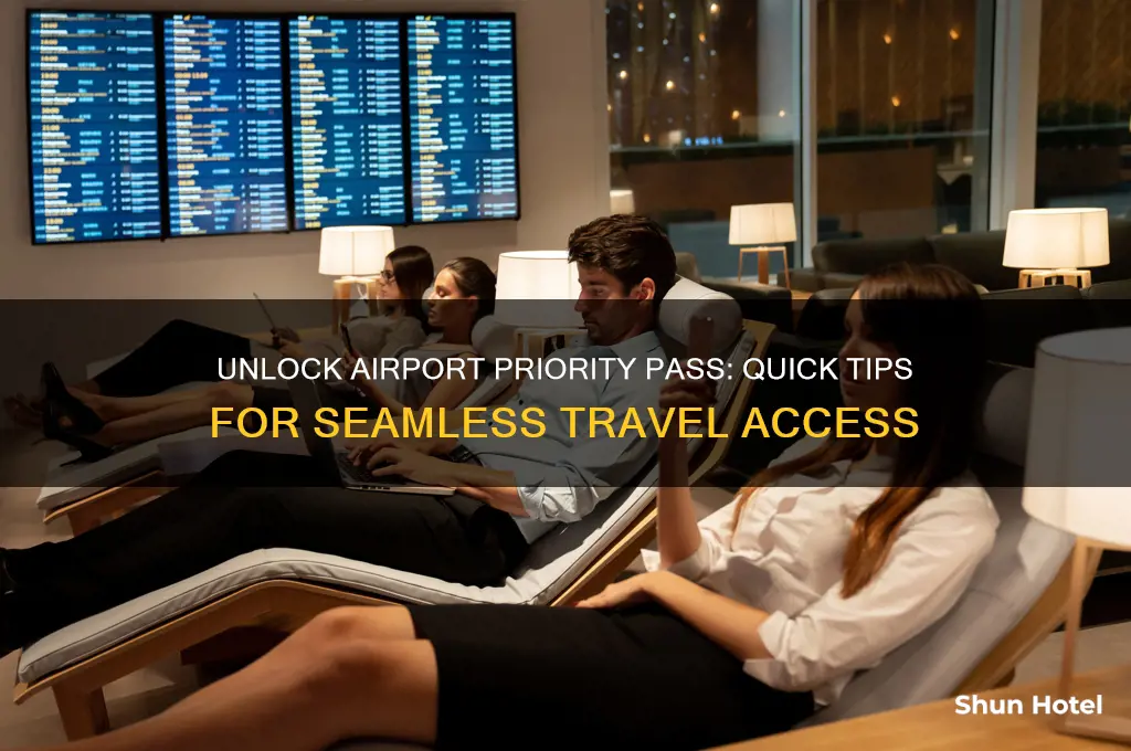 how to get airport priority pass
