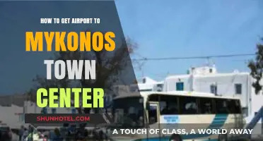 Easy Guide: Airport to Mykonos Town Center Transportation Options