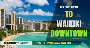 Easiest Ways to Travel from Honolulu Airport to Waikiki Downtown