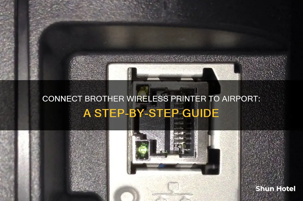 how to get airport to work with brother wireless printer
