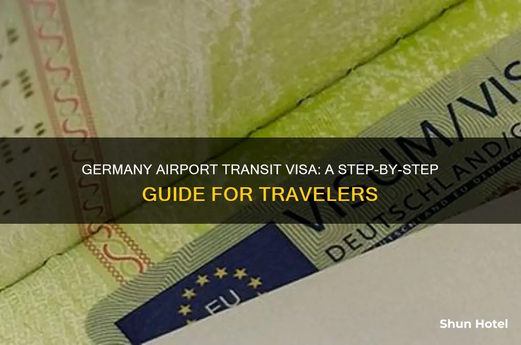 how to get airport transit visa for germany