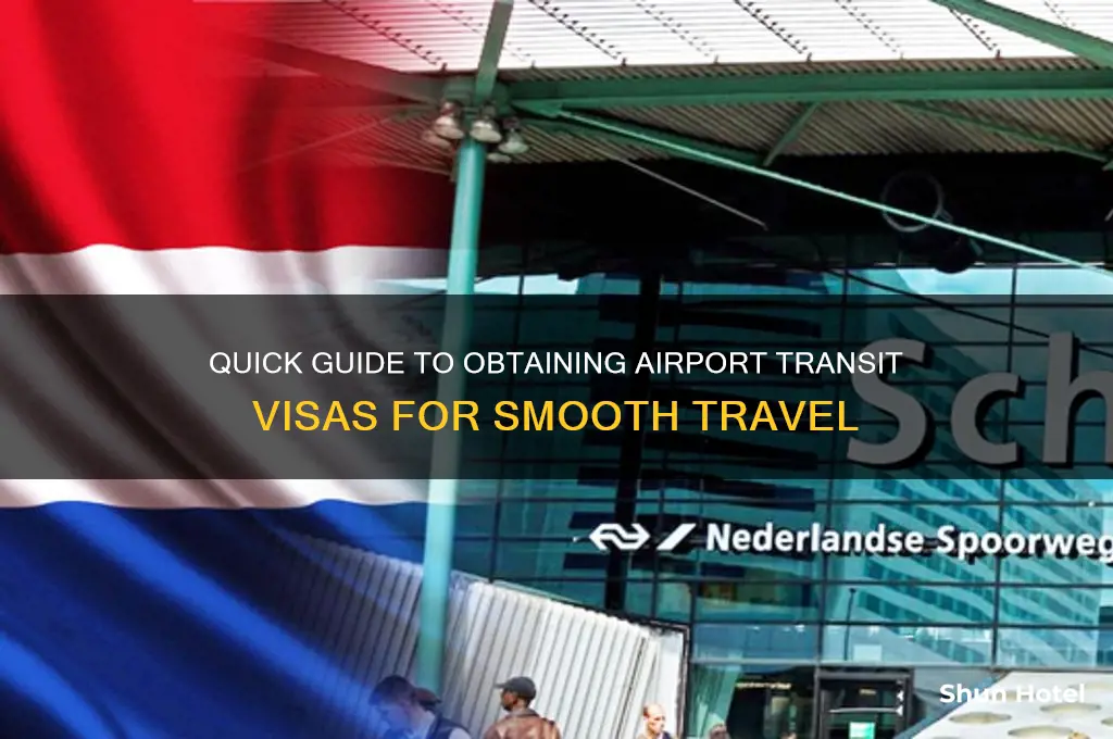 how to get airport transit visa