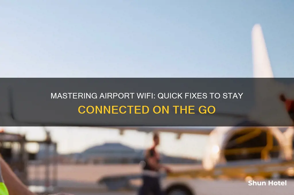 how to get airport wifi to work