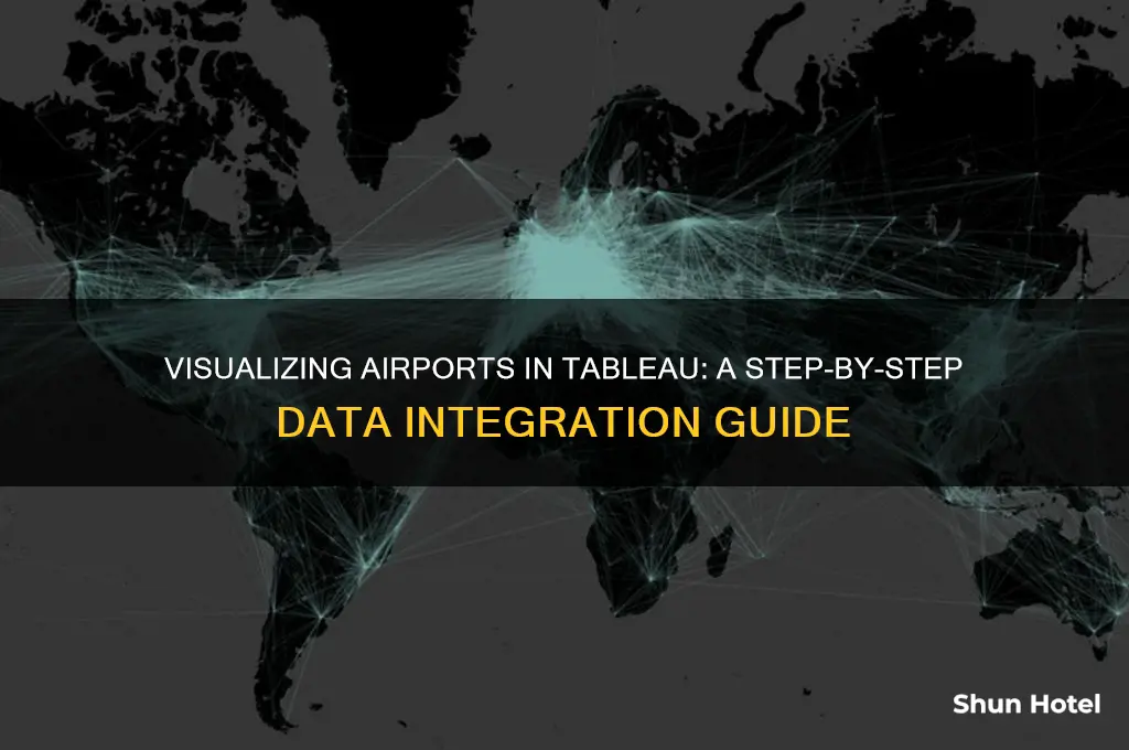how to get airports to show up tableau
