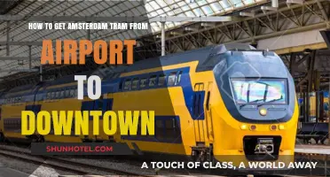Amsterdam Airport to Downtown: Easy Tram Guide for Travelers