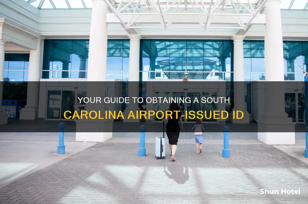 how to get an airport issued id in south carolina