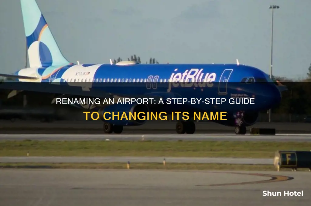 how to get an airport renamed