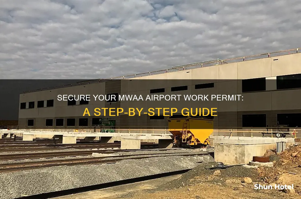 how to get an mwaa airport work permit