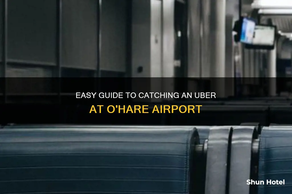 how to get an uber at o hare airport