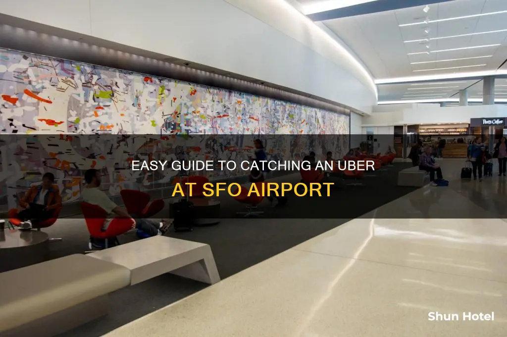 how to get an uber at sfo airport