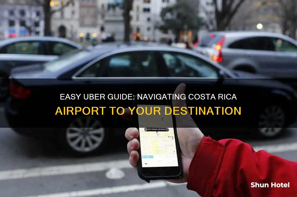 how to get an uber from costa rica airport
